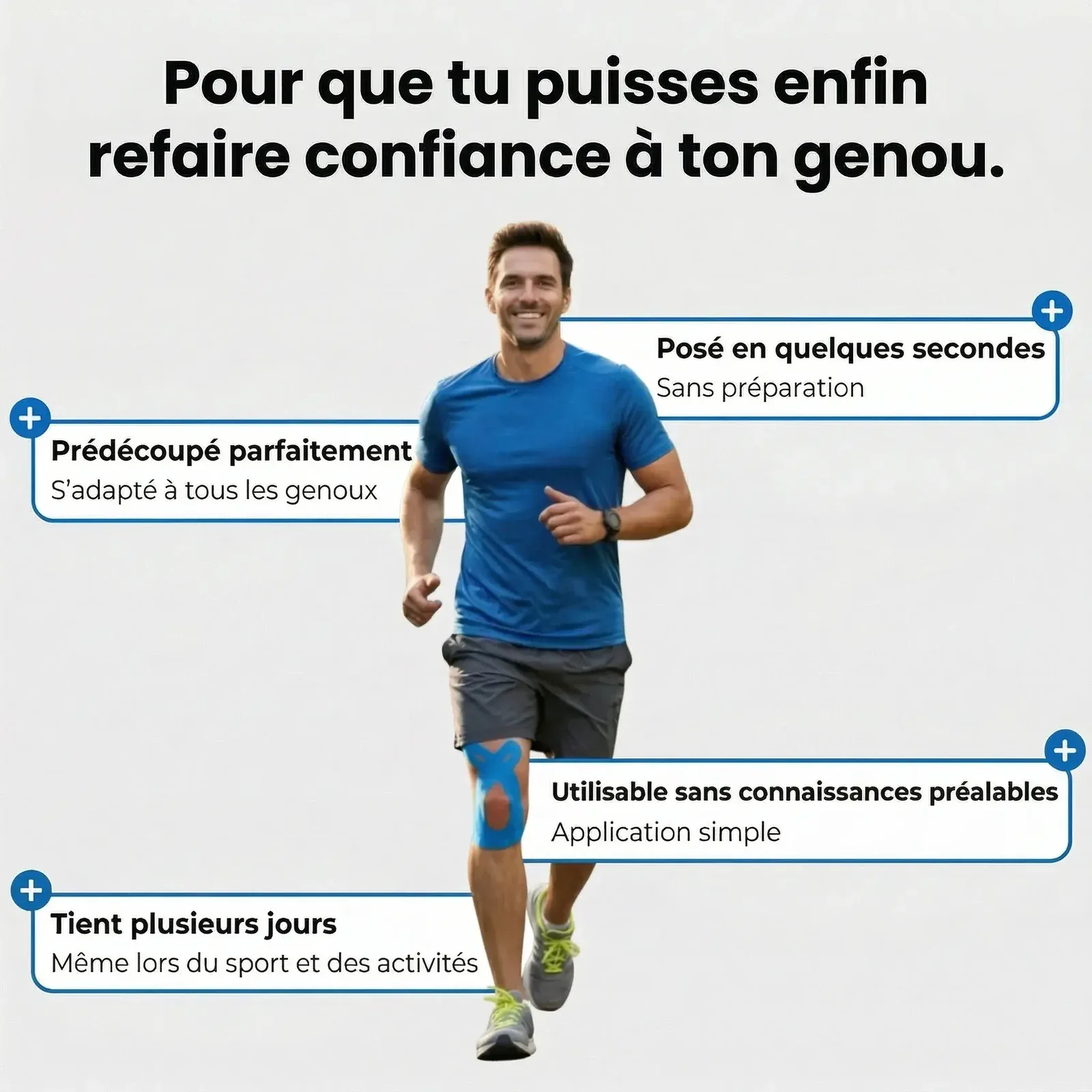 FlexiTape | Bande de maintien genou