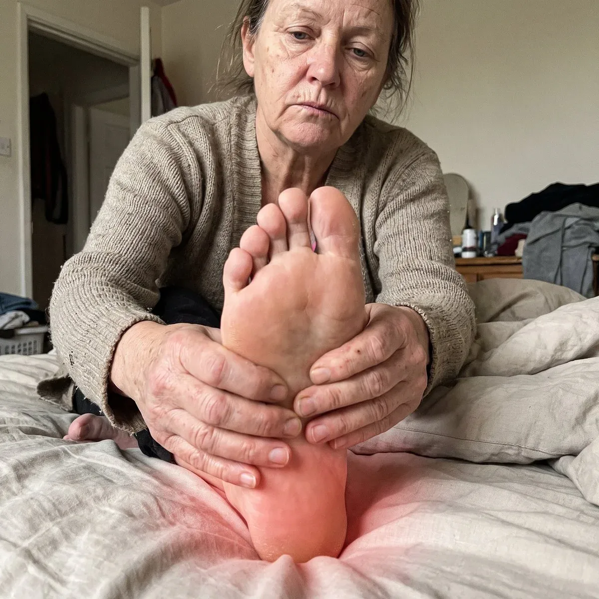 Un seul bandage, plusieurs douleurs du pied soulagées