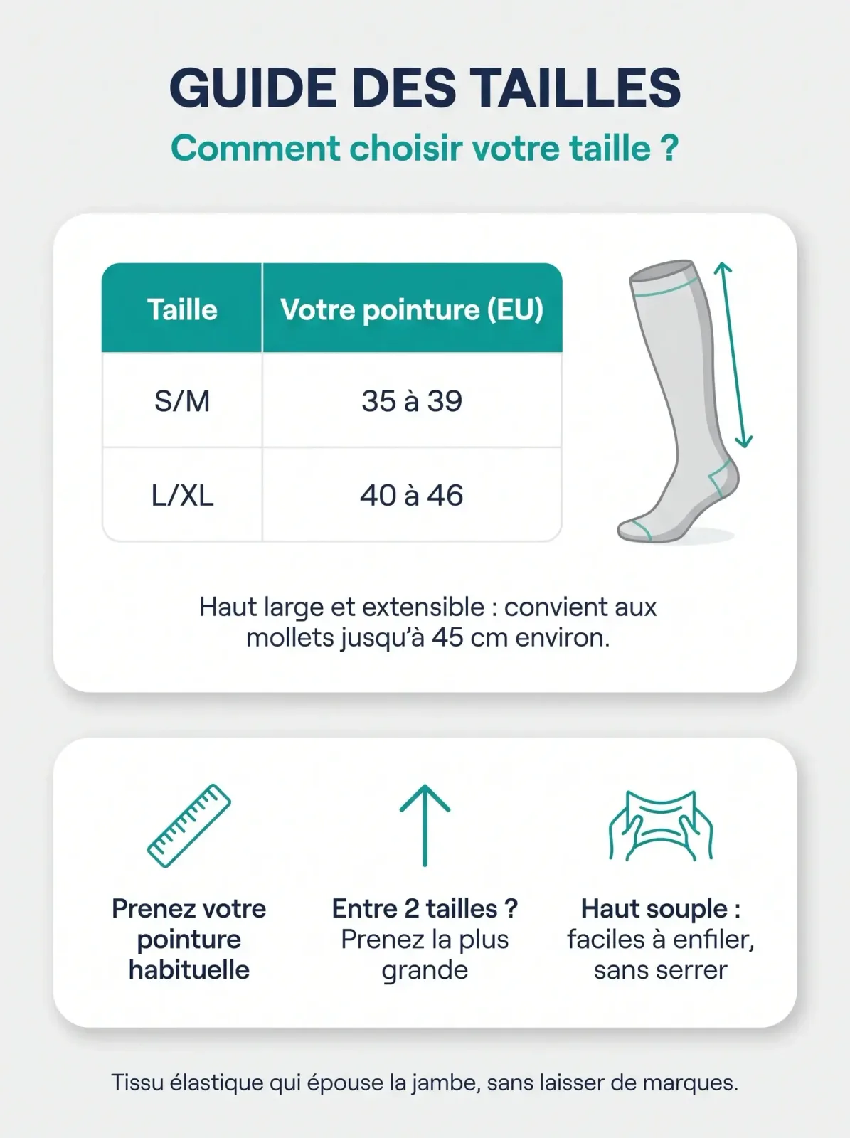 Guide des tailles