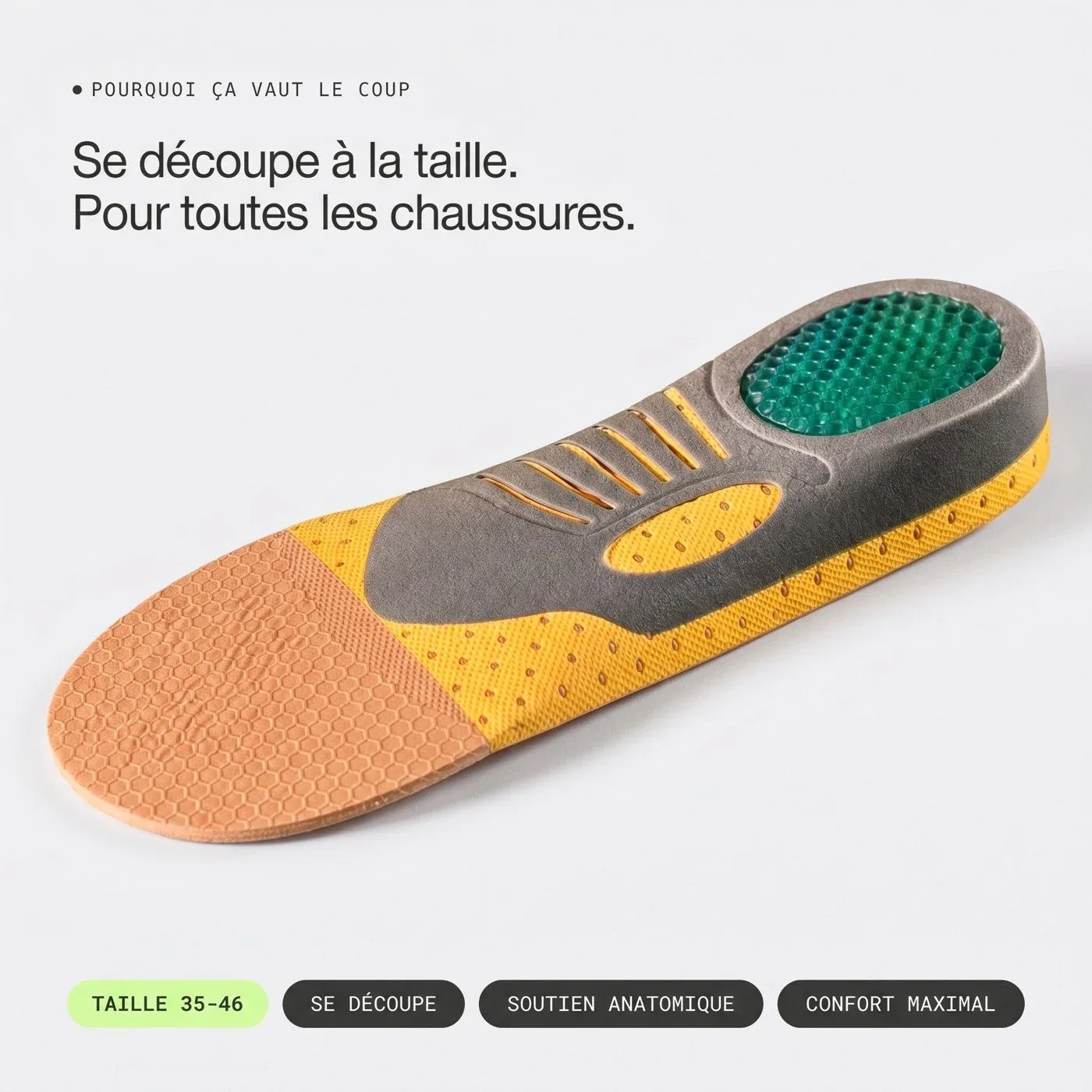 OrthoStep | Semelles Anti-Fasciite Plantaire