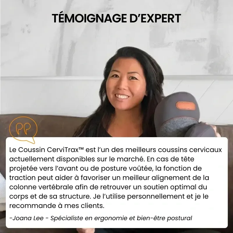 Coussin CerviTrax | Masseur à traction cervicale
