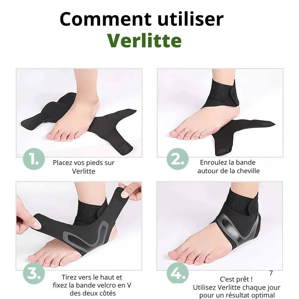 Comment utiliser Verlitte