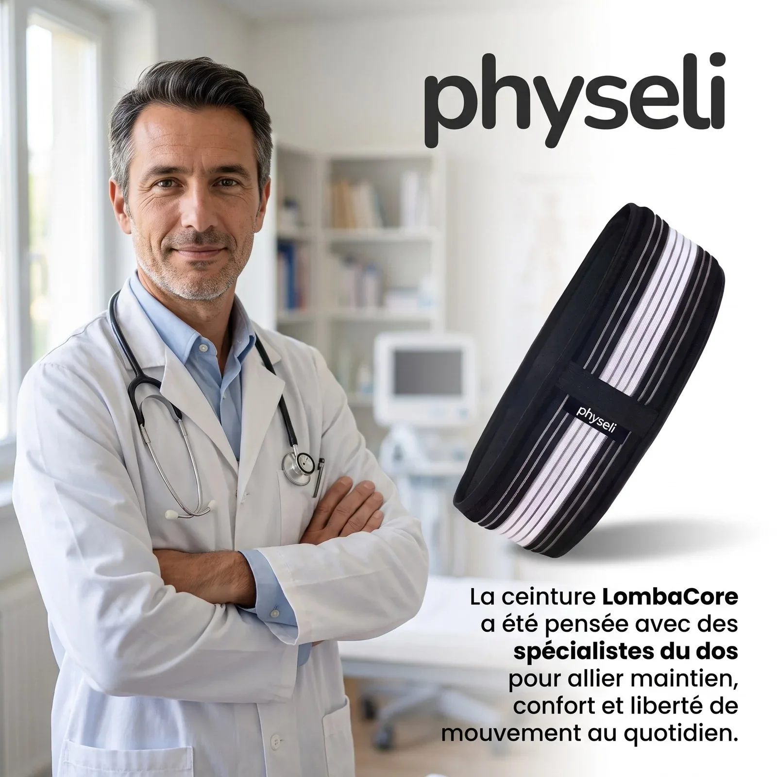 LombaCore | Ceinture de Soutien Lombaire
