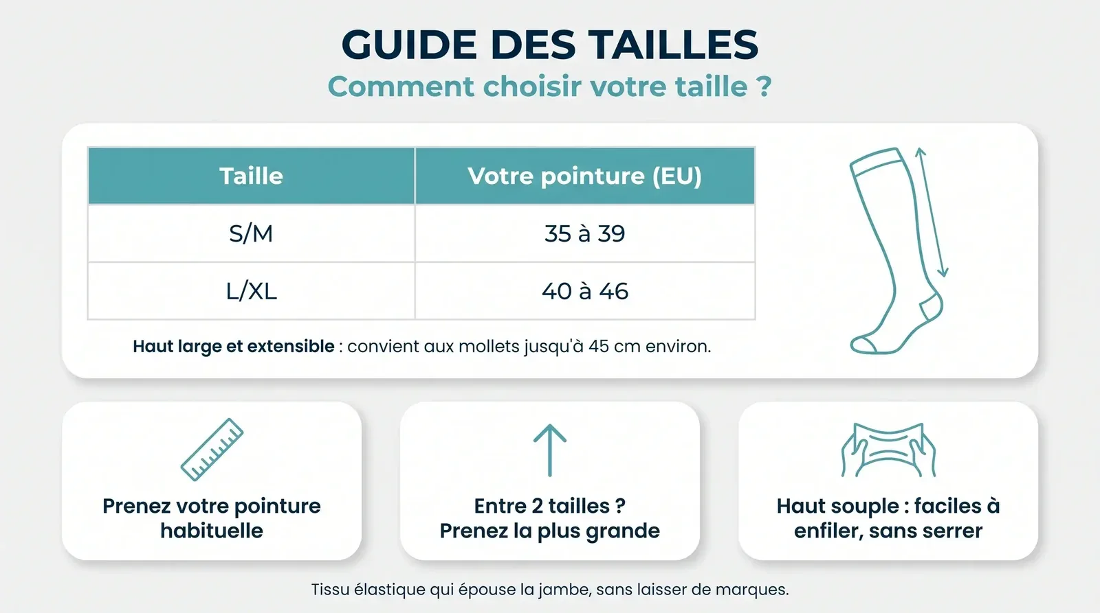 Guide des tailles