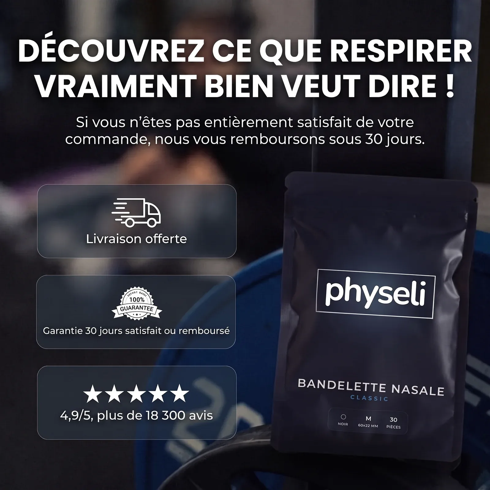 RespiFlex | Bandelettes Nasales Anti-Ronflement