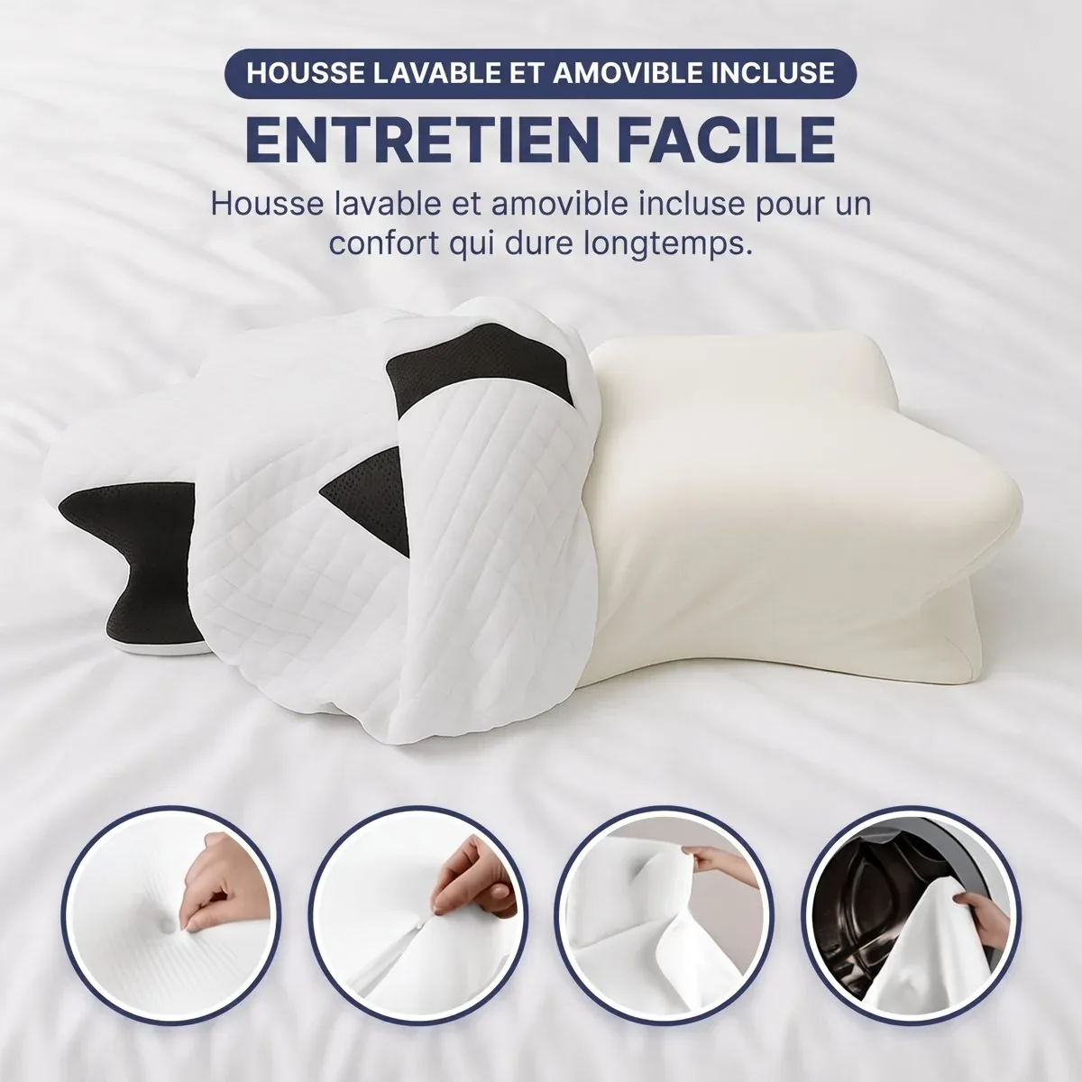 CerviRest | Oreiller Cervical Ergonomique